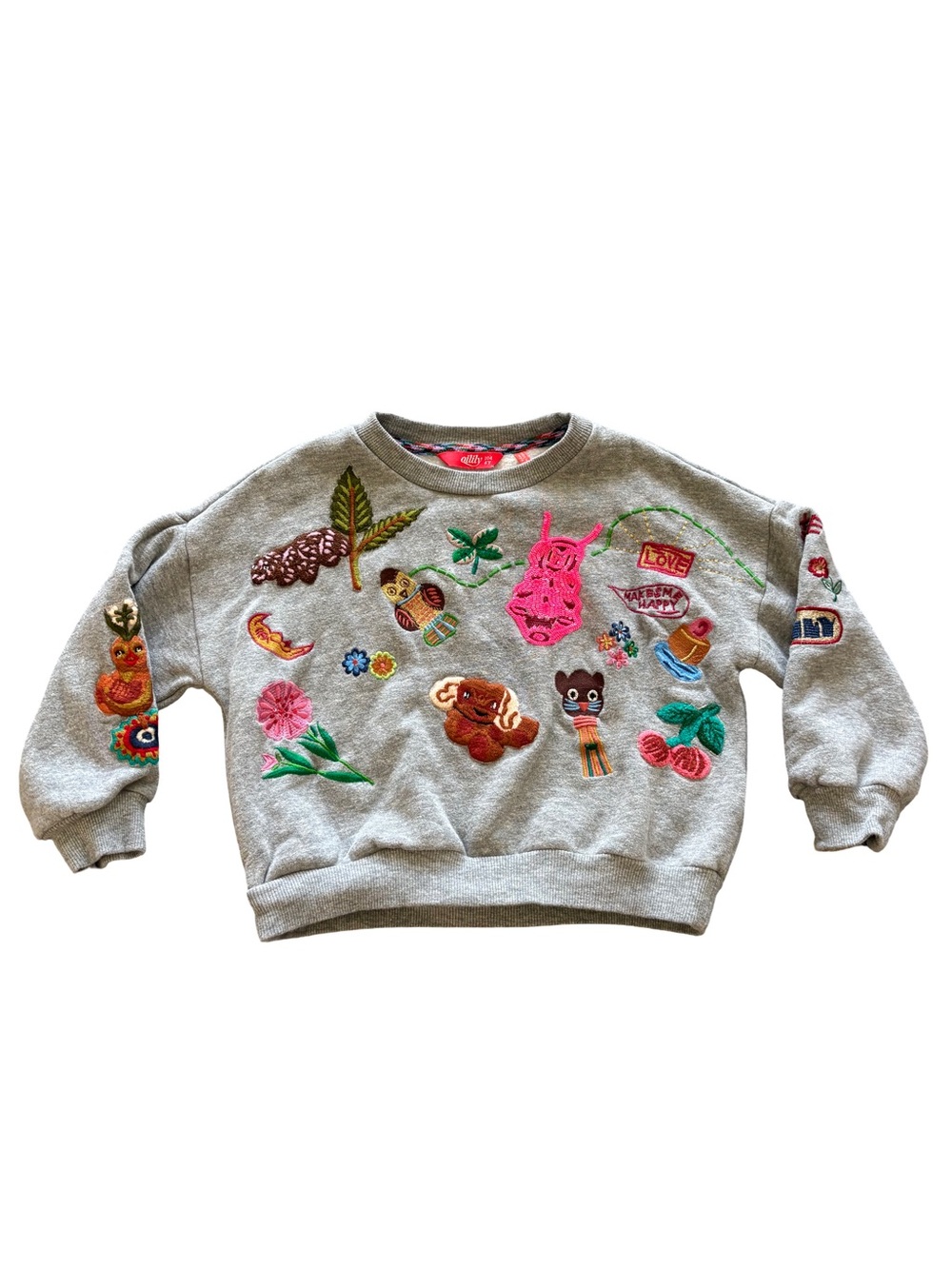 Oilily x Nathalie Lete Hoki Icon Sweatshirt Size 4Y